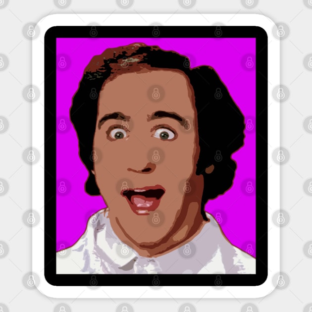 andy kaufman Sticker by oryan80